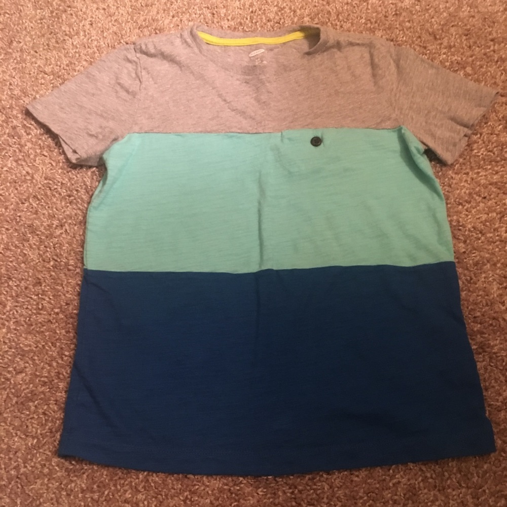Old Navy Short Sleeve Color Bock Tee